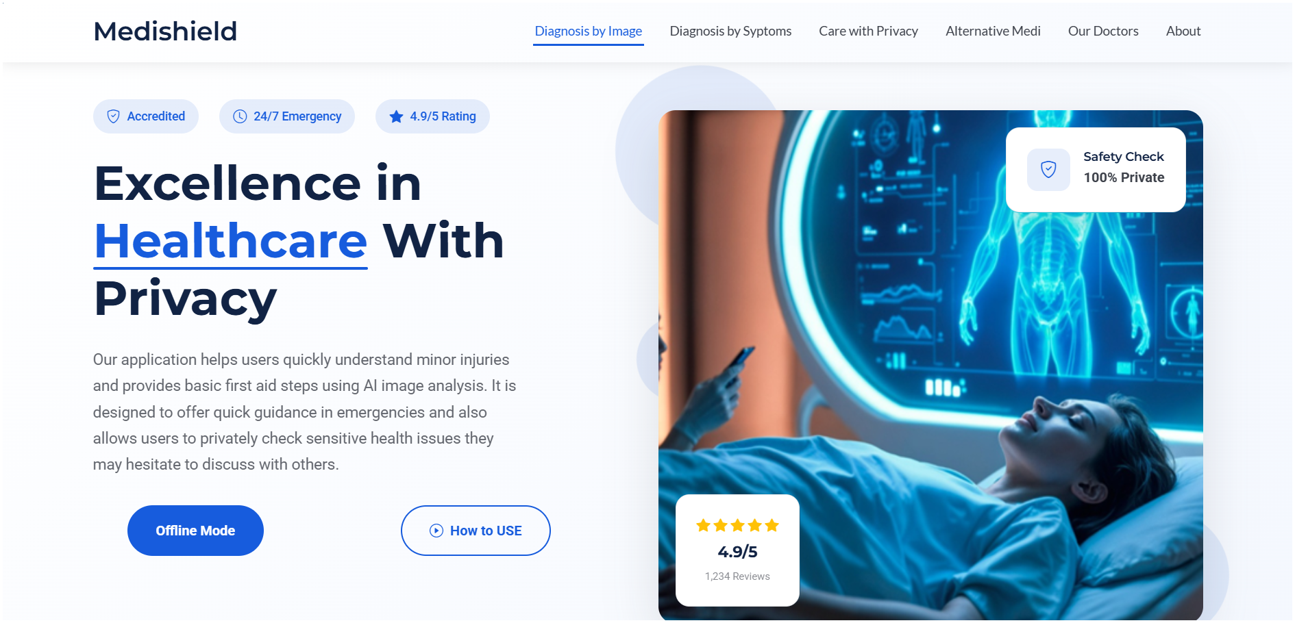 MediShield Secure Health Platform